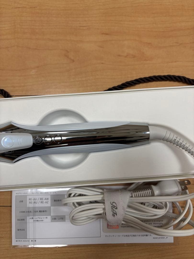 ReFa カールアイロン プロ 32mm ホワイト美品