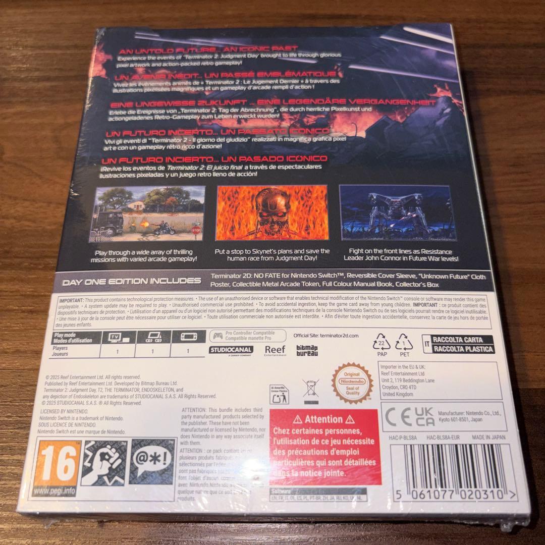 ターミネーター Terminator 2D: NO FATE switch