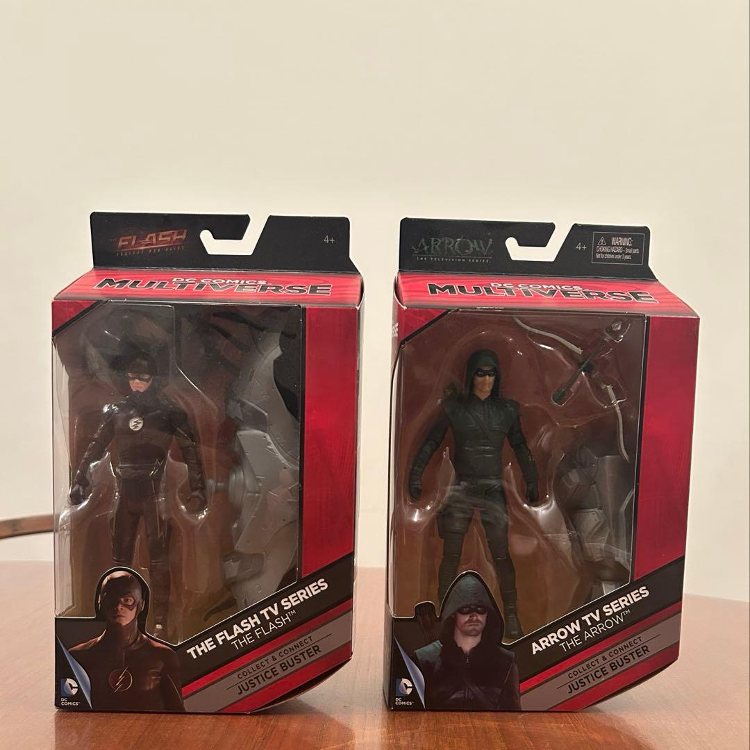 dc マルチバース グリーンアロー フラッシュ　セットフィギュア　ドラマ版