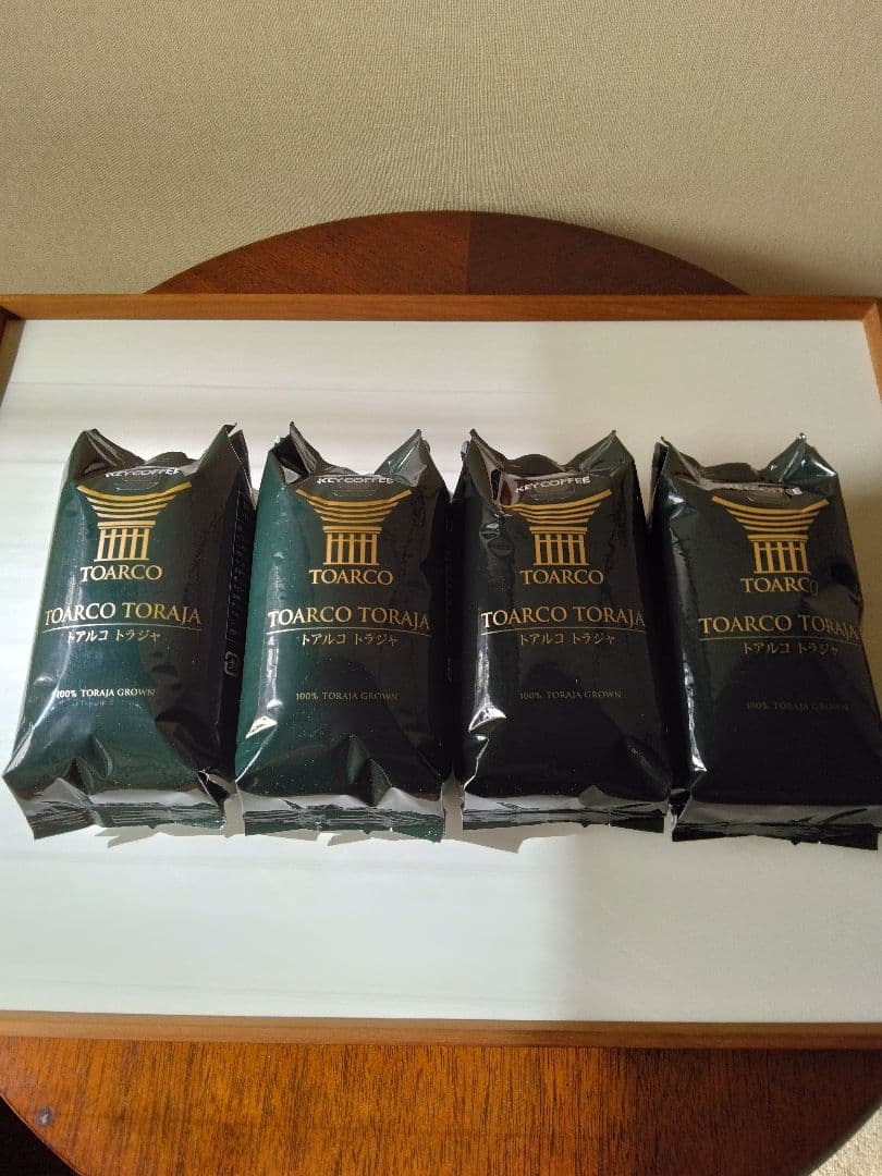 キーコーヒー　トアルコトラジャコーヒー豆200g×4袋【特別価格】