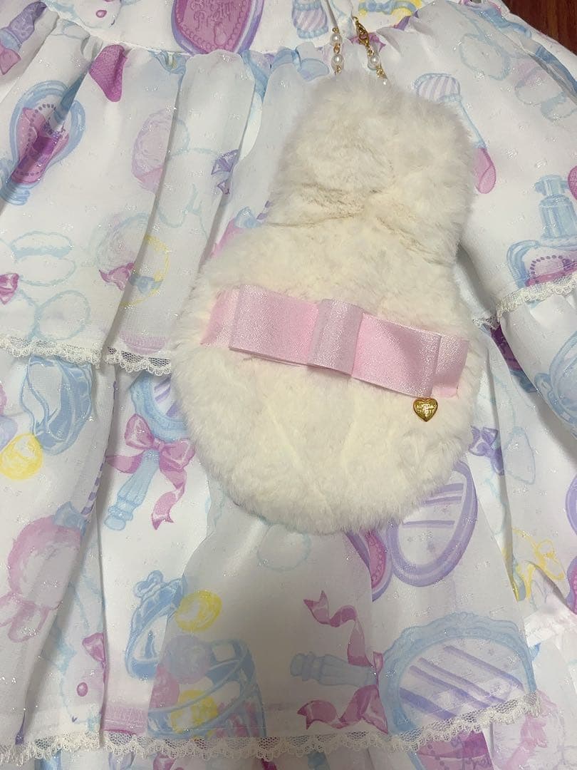 Angelic pretty Fluffy Puff Bunny スカート