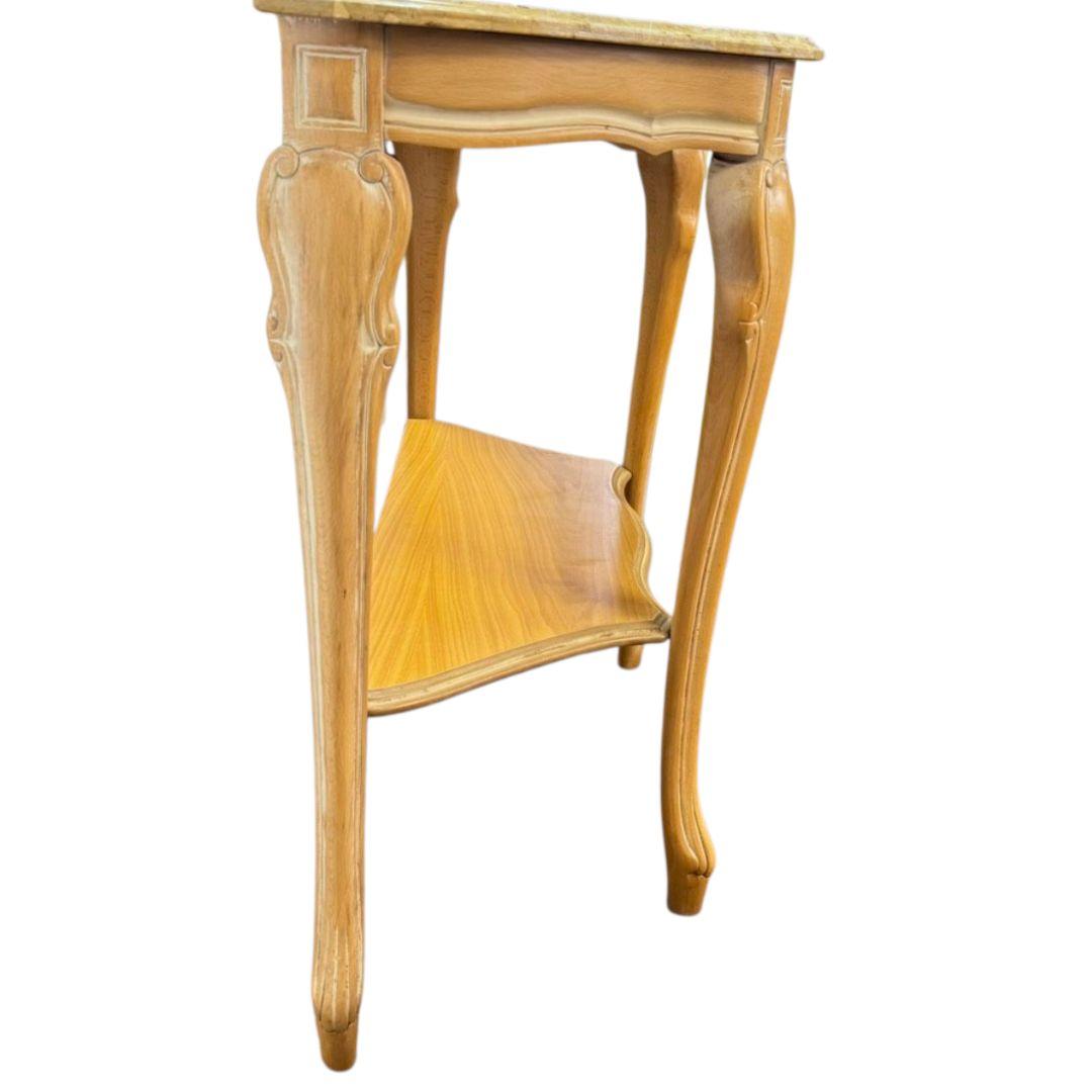 【最高級】美品 ロココ調 大理石 猫足 猫脚 コンソール テーブル 花台