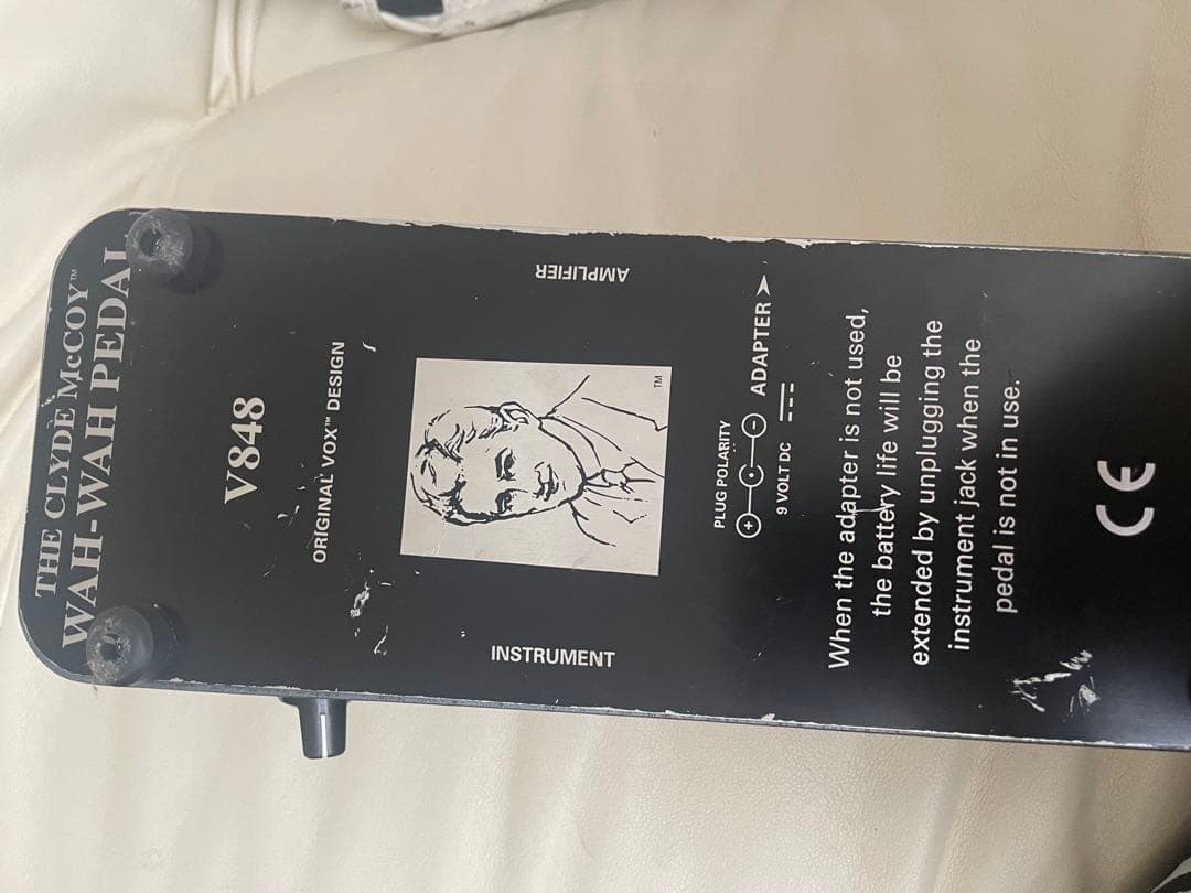 ギター Vox V848 wah pedal Ovaltone mod.