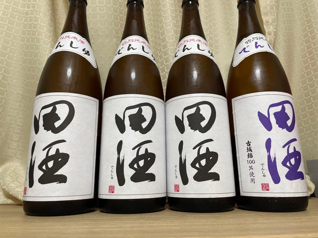 田酒 特別純米酒 1800 x 3本、特別純米 古城錦 1800 x 1本