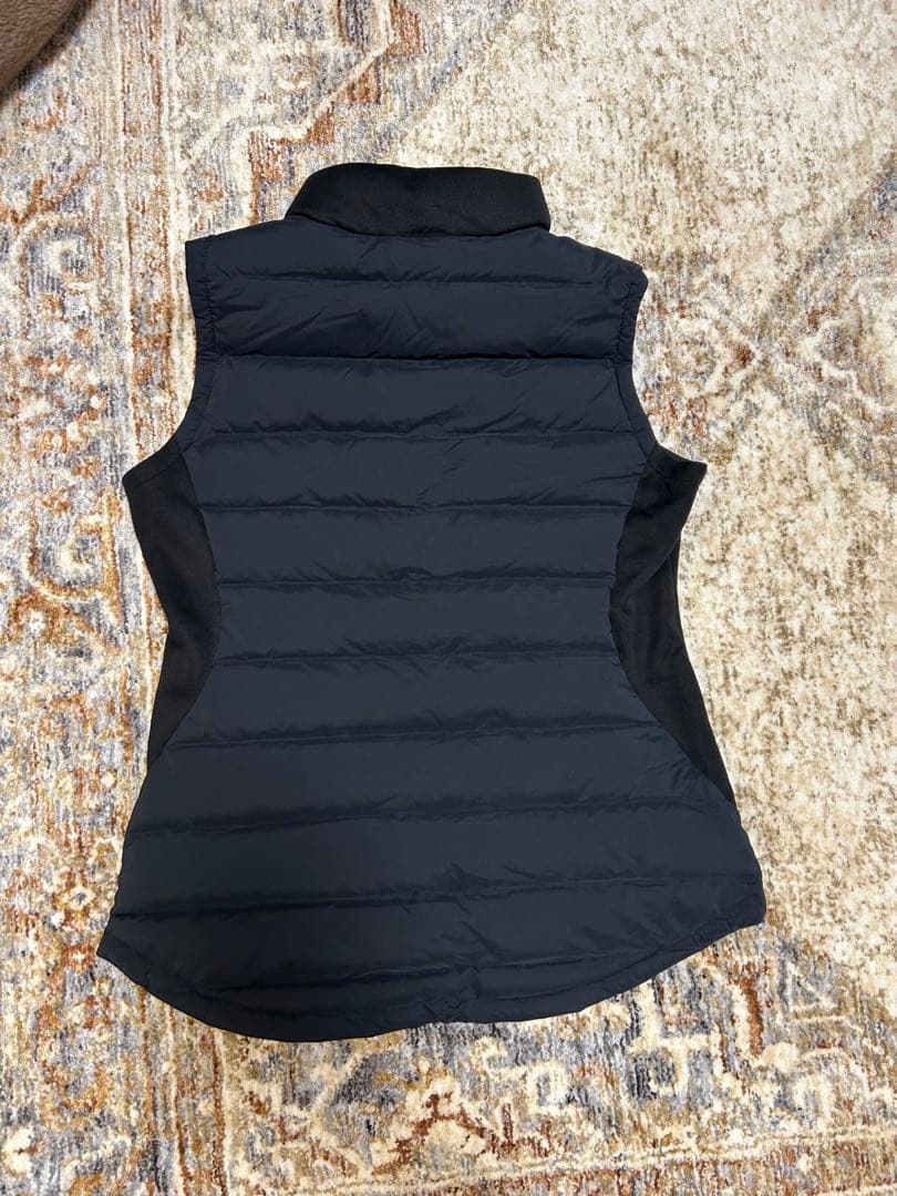 DESCENTE GOLF レディースダウンベスト ブラック