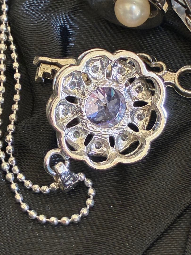 遺品整理　アクセサリー　シルバー silver 指輪　ネックレス　ダイヤ　まとめ