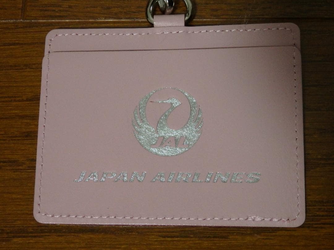 新品♪JAL 日本航空 IDケース 定期券入れ 社員証入れ ネックストラップ