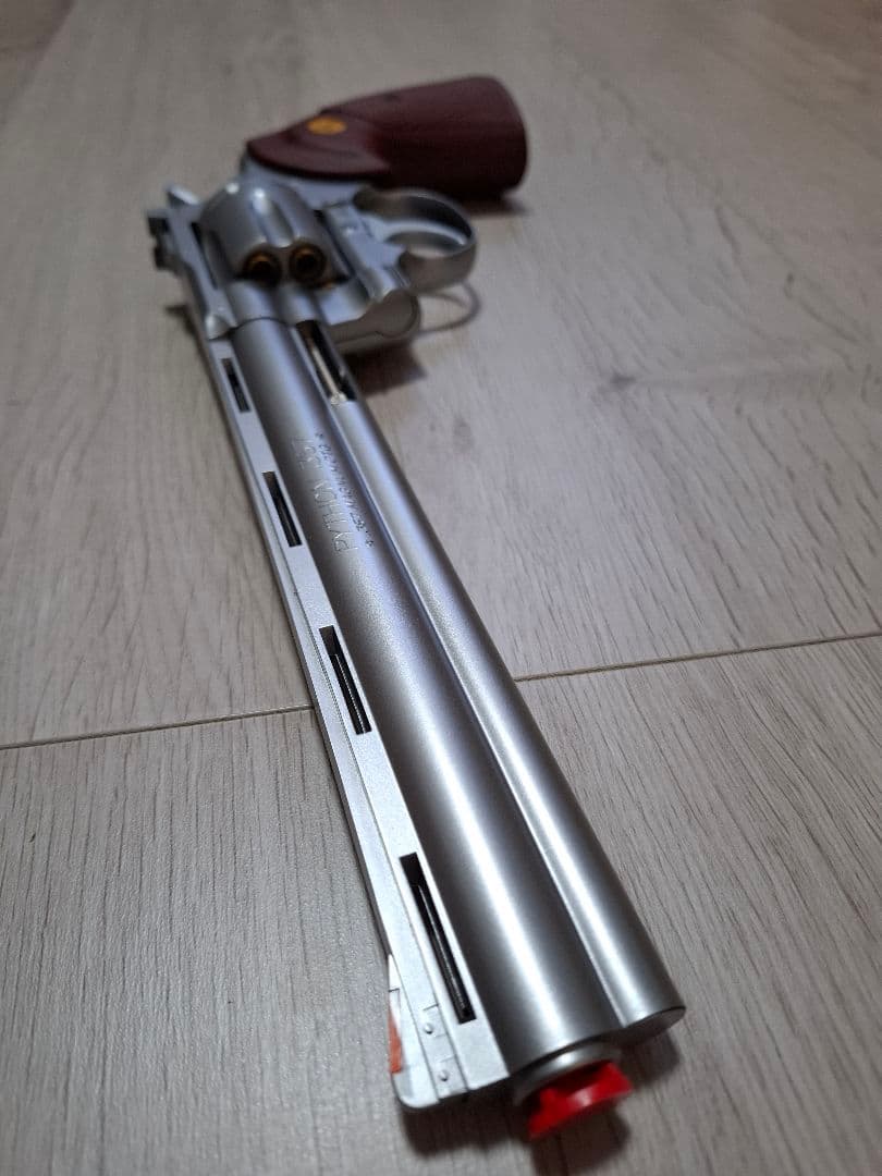 合法　極美品　クラウンモデル　コルトパイソン　ガスリボルバー　+1丁おまけ付き