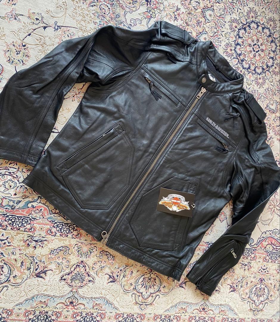 新品未使用HARLEY-DAVIDSONレザージャケット 現品限り新年お年玉特価