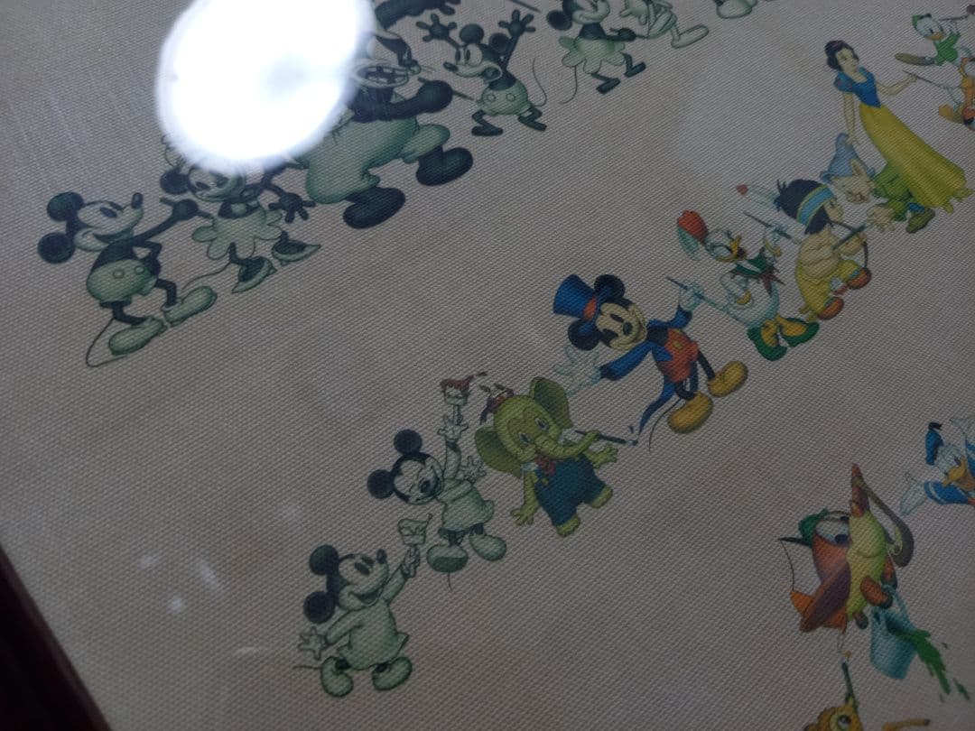 ディズニー 生誕　100周年　記念 1500枚限定　キャンバス　ポスター