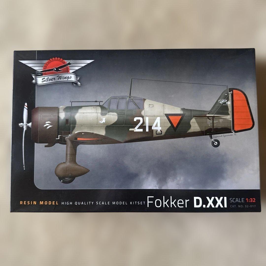 シルバーウィングス 1/32 Fokker D.XXI フルレジンモデル