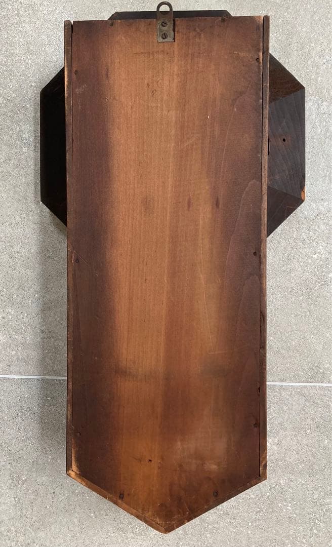 SEIKOSHA 精工舎 掛時計　アンティーク　かわいい　八角形　整備済　金縁