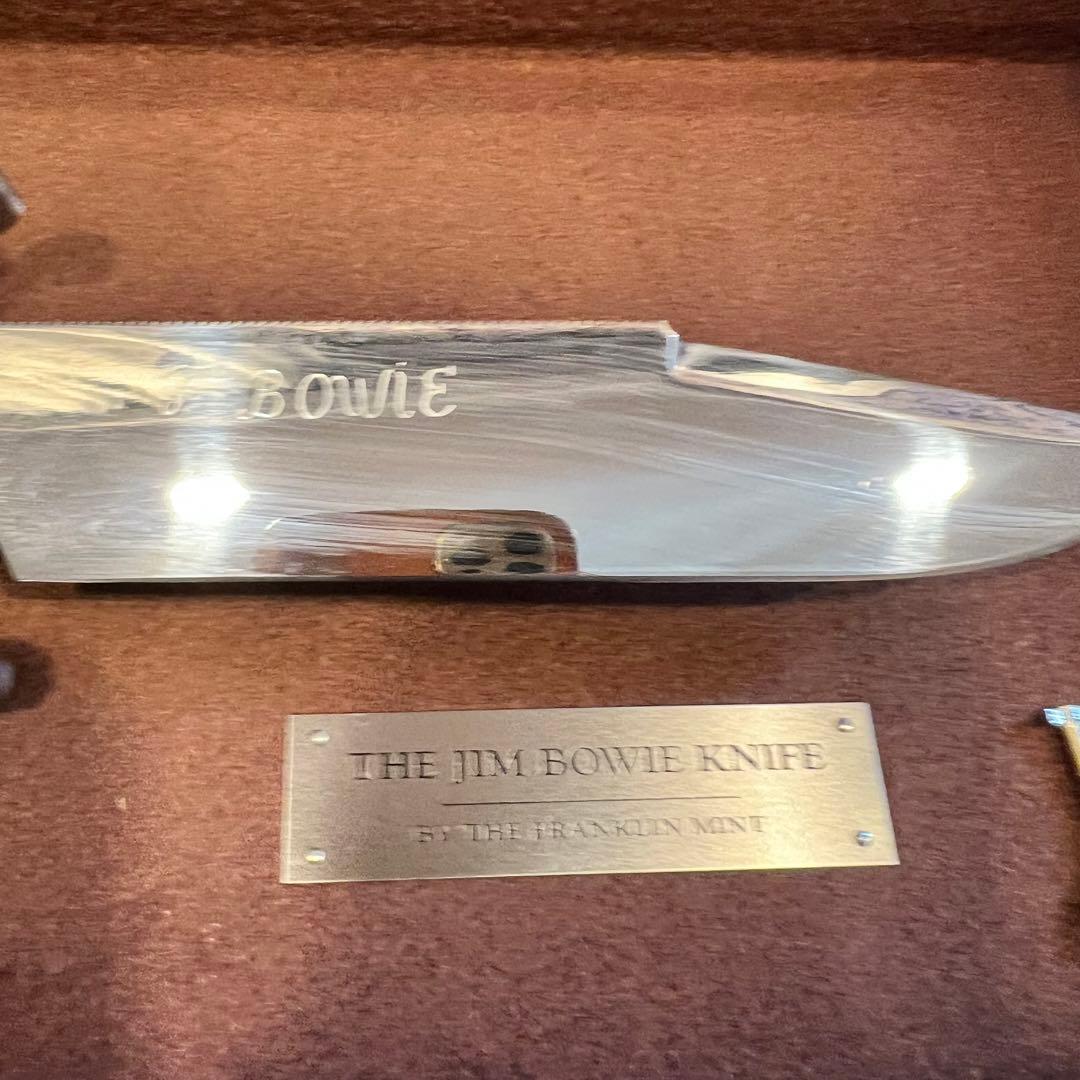 コレクター東京　フランクリンミント ジム・ボウイナイフ レプリカナイフ（刃なし）