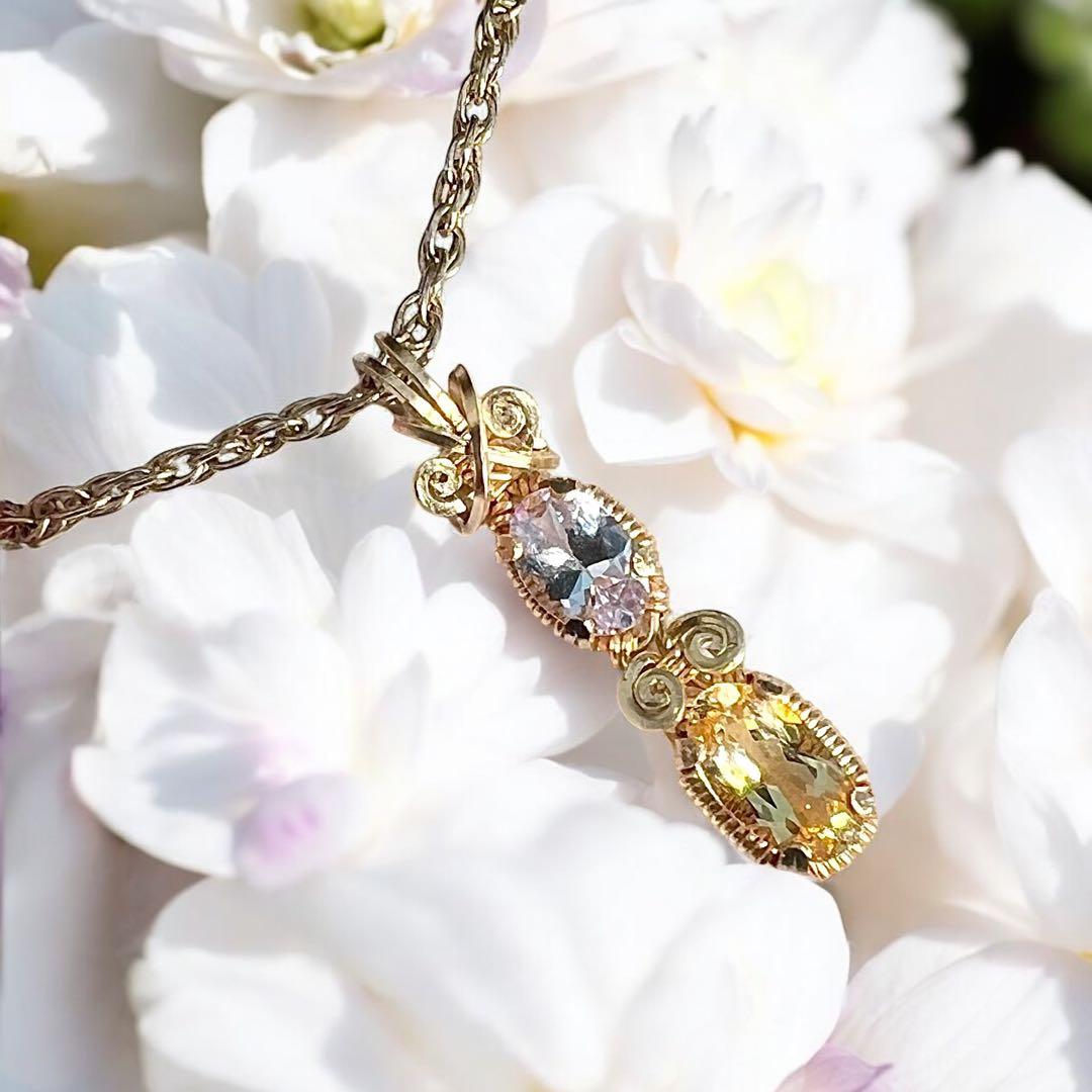 【for ☆ よとぽん ☆様】ピンクタンザナイト＆インペリアルトパーズ(ソ付)