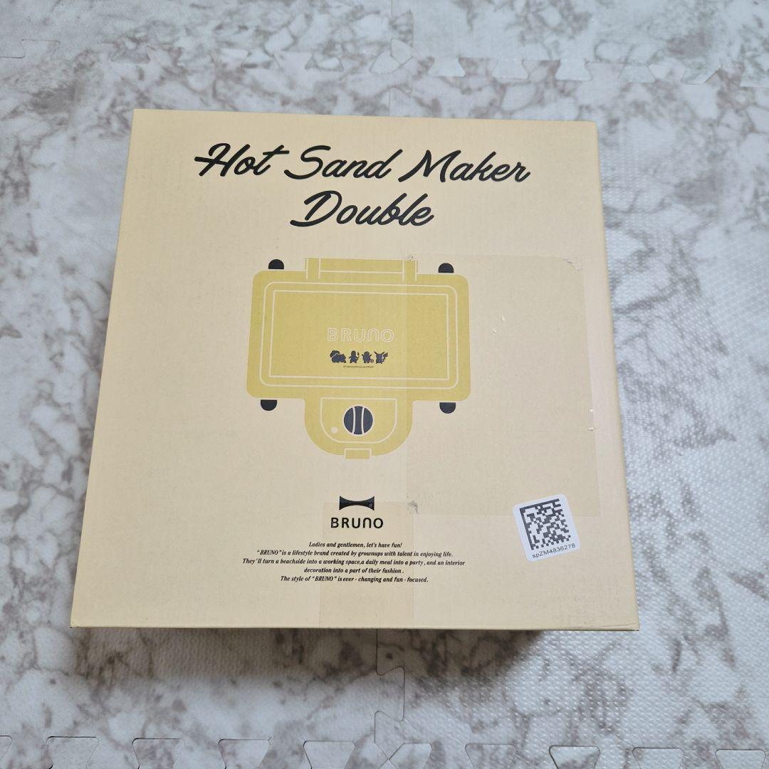 BRUNO ポケモン ホットサンドメーカー ピカチュウ ダブル ブルーノ
