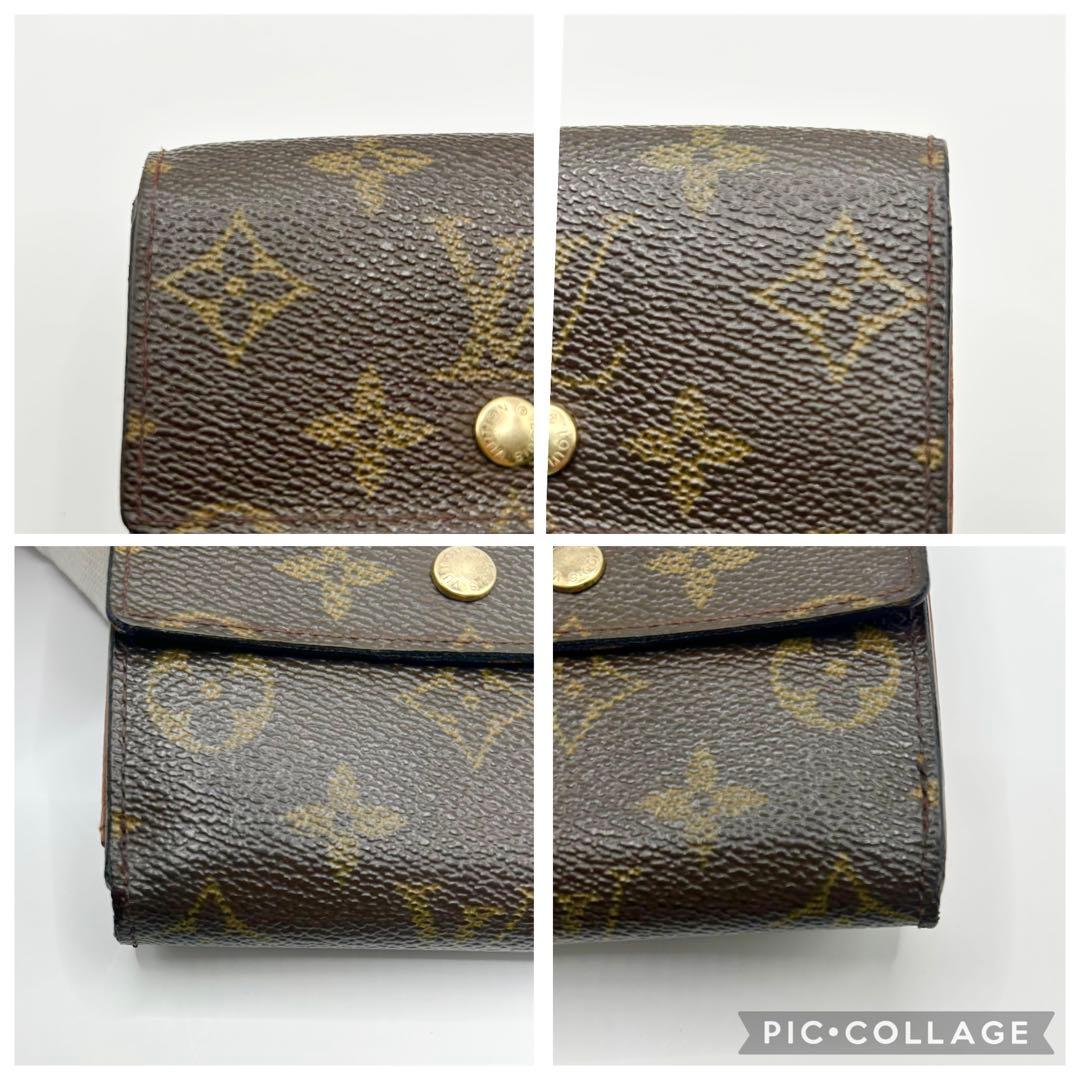 【極美品】ルイヴィトン モノグラム ポルトモネ ビエ カルトクレディ C1
