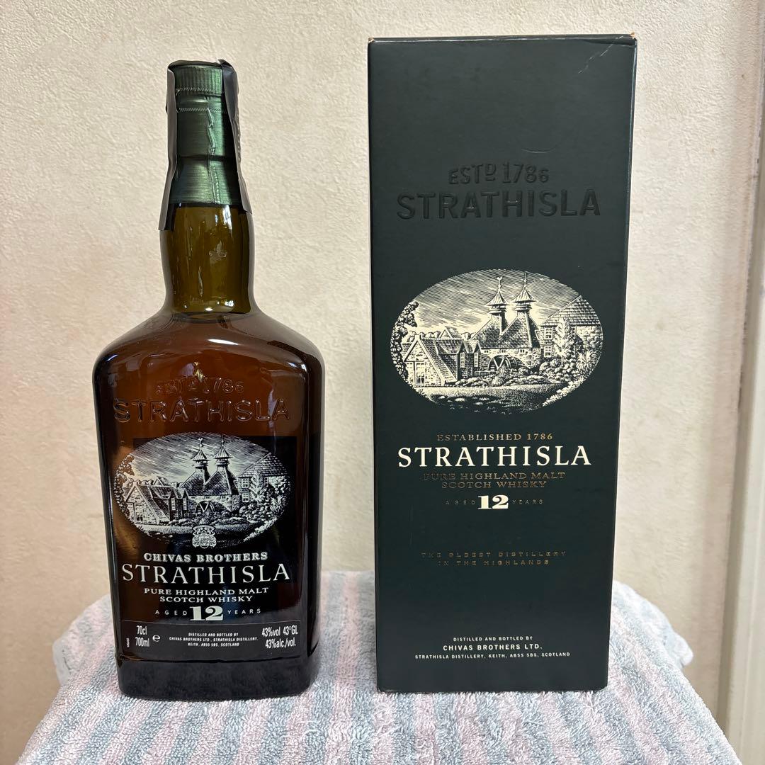 [お正月セール]ストラスアイラ12年 オールドボトル　 700ml 43%