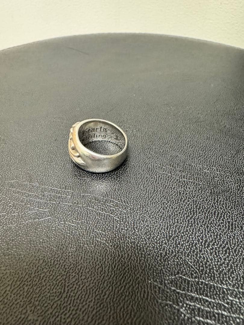 Chrome Hearts フローラルクロスリング　18号