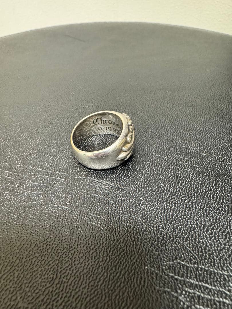 Chrome Hearts フローラルクロスリング　18号