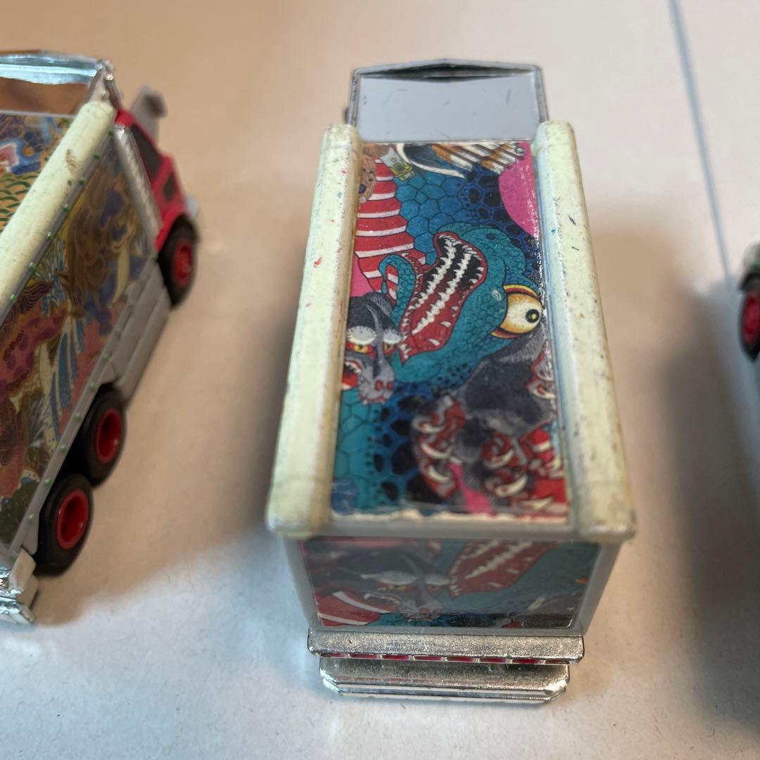 2319.プルバックで走るデコトラミニカー6台まとめ売り