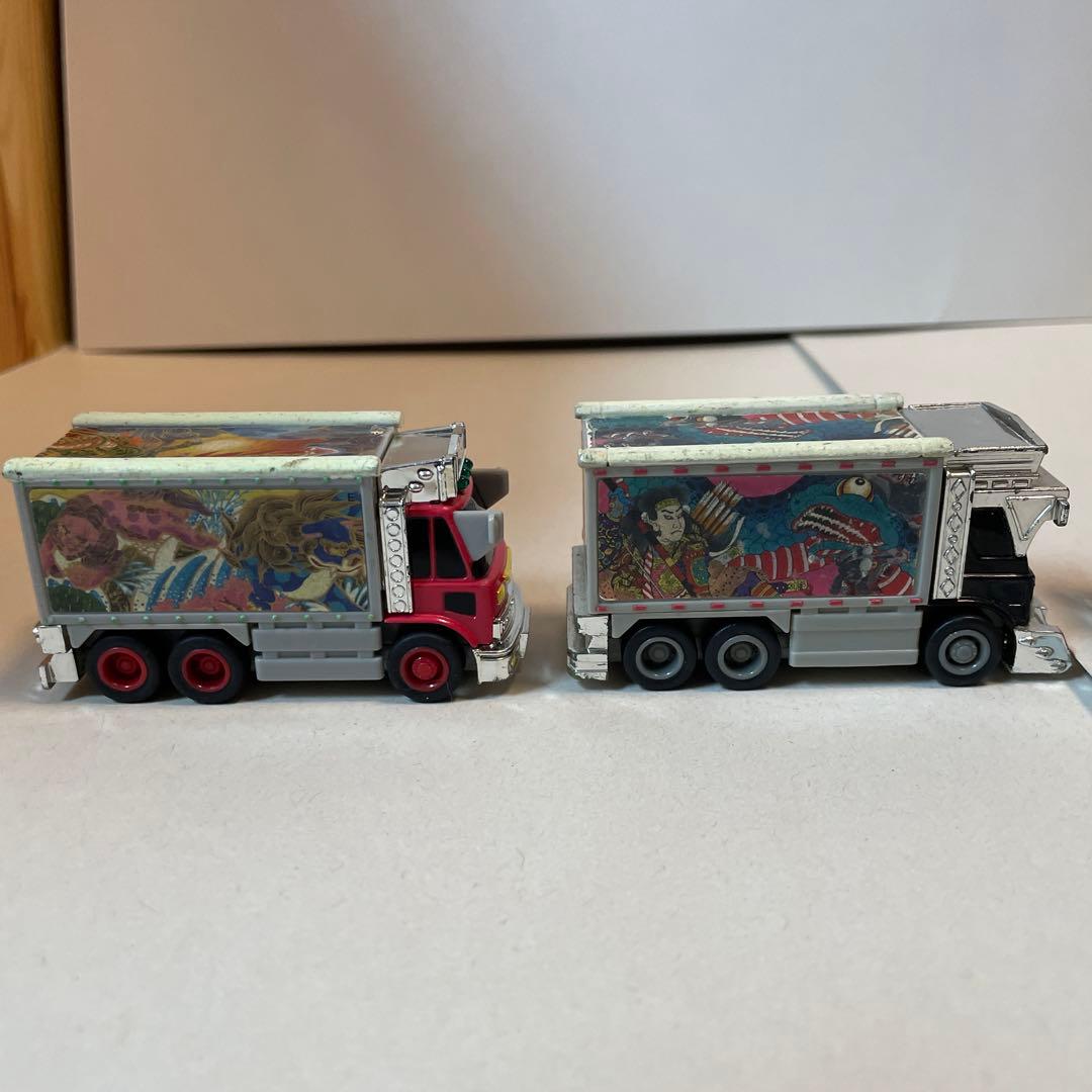 2319.プルバックで走るデコトラミニカー6台まとめ売り