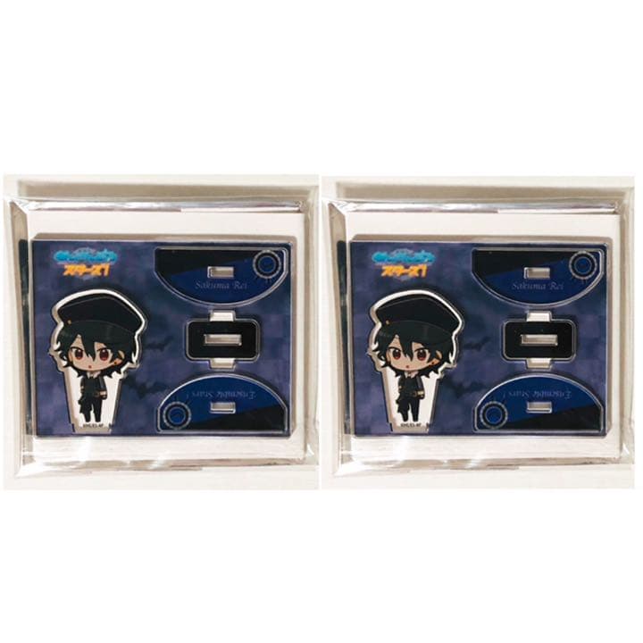 新品★あんスタ★カラ鉄★UNDEAD【朔間零】アクリルスタンド★2点セット