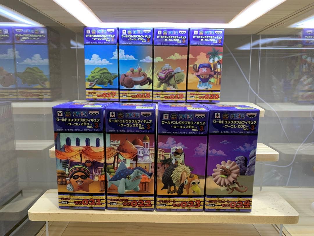 【希少】ワンピース ワーコレ WCF ZOO vol.3 全8種
