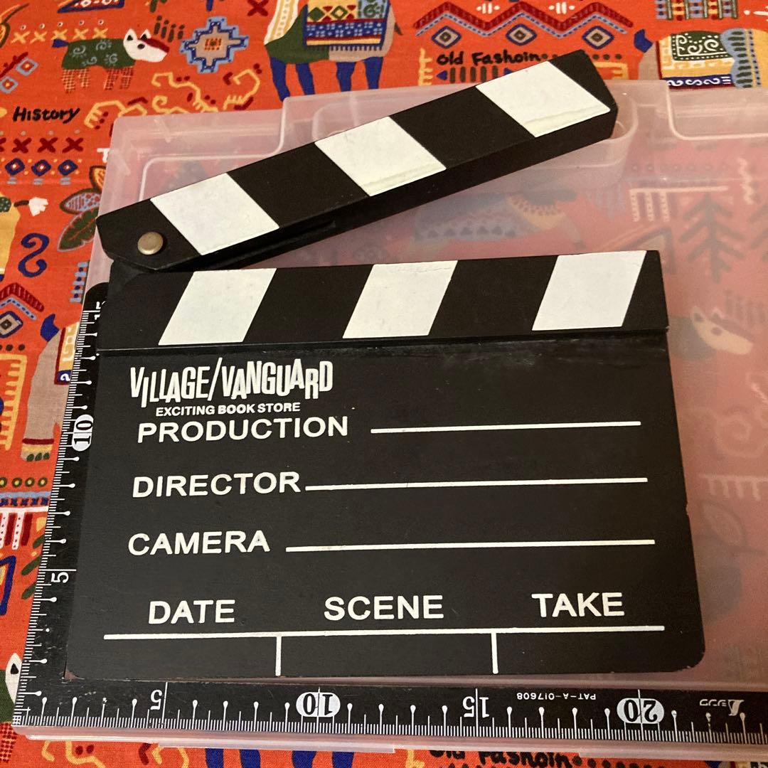 インテリア　ガチ道具でも　ビレバン　カチンコ　映画　ドラマ　撮影道具