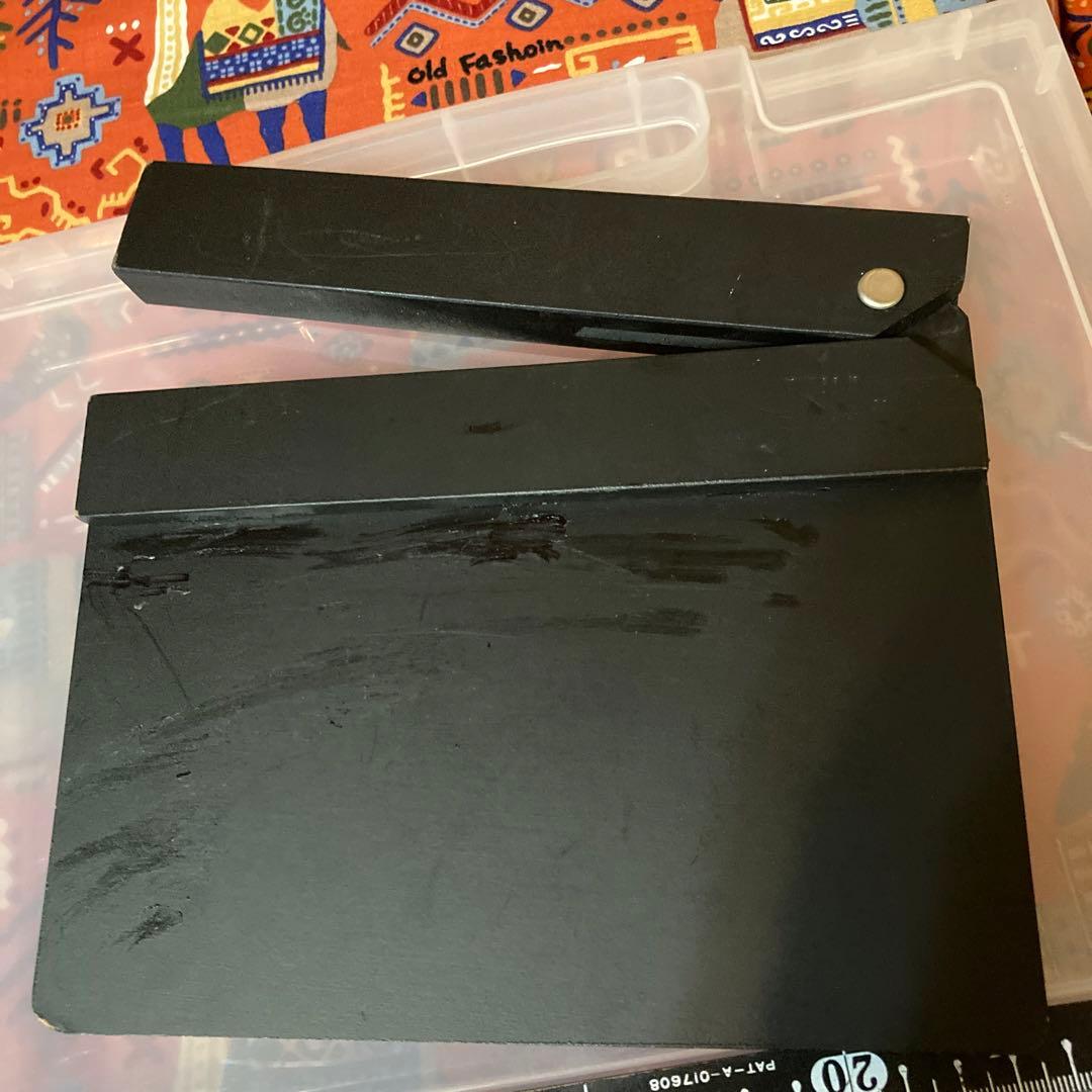 インテリア　ガチ道具でも　ビレバン　カチンコ　映画　ドラマ　撮影道具