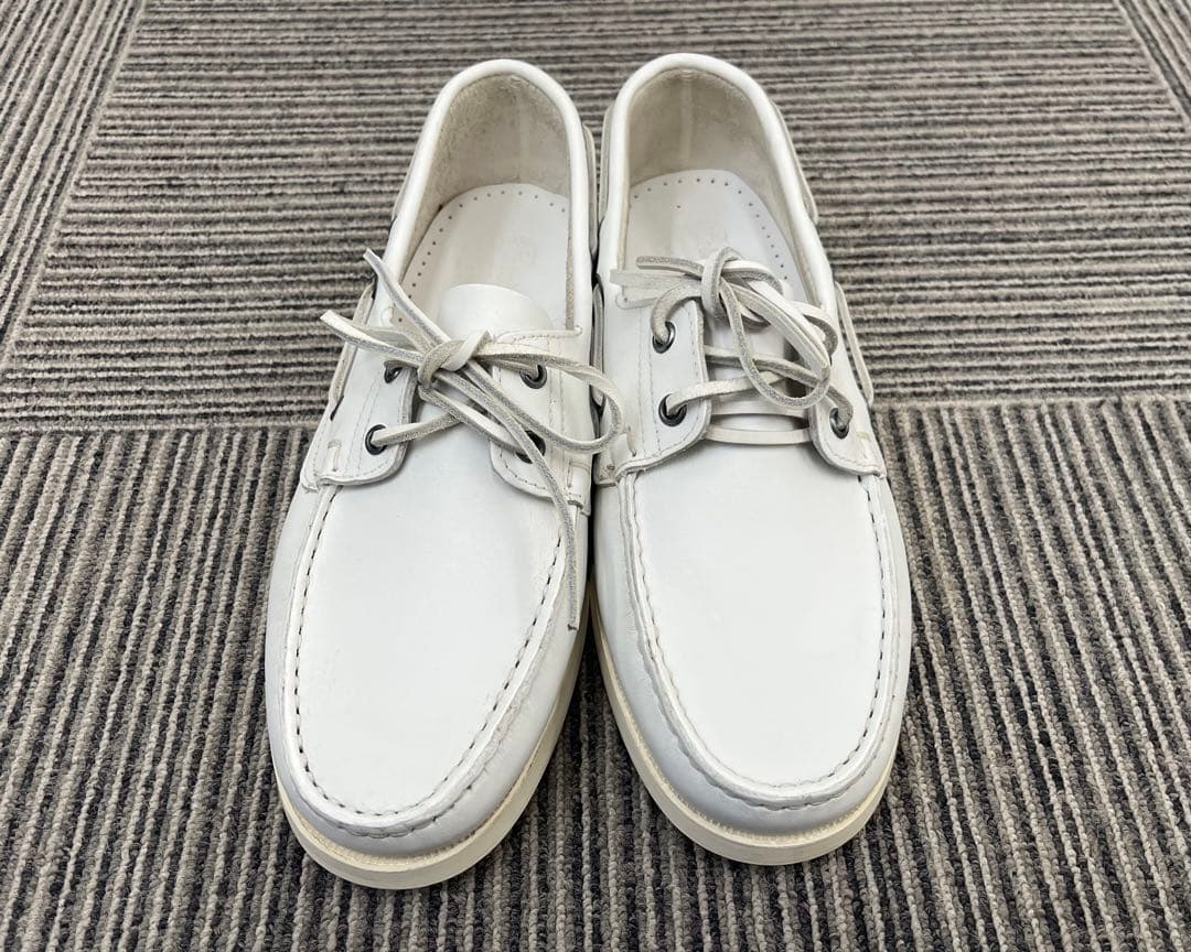【新品】Paraboot BARTH white パラブーツ バース白 UK7