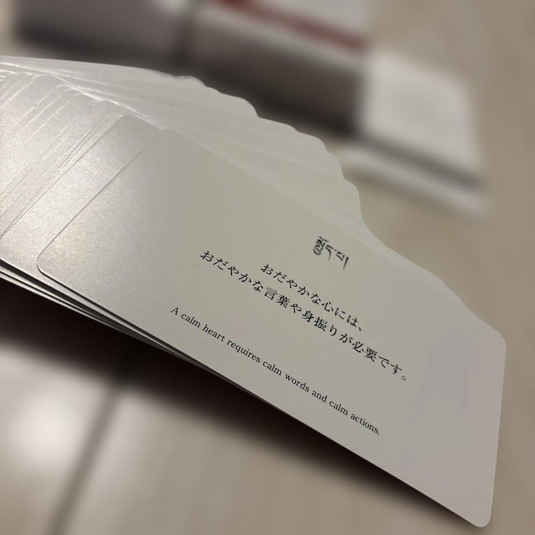 ザ・ブレッシングカードThe Blessing Cards オラクルカード緋白