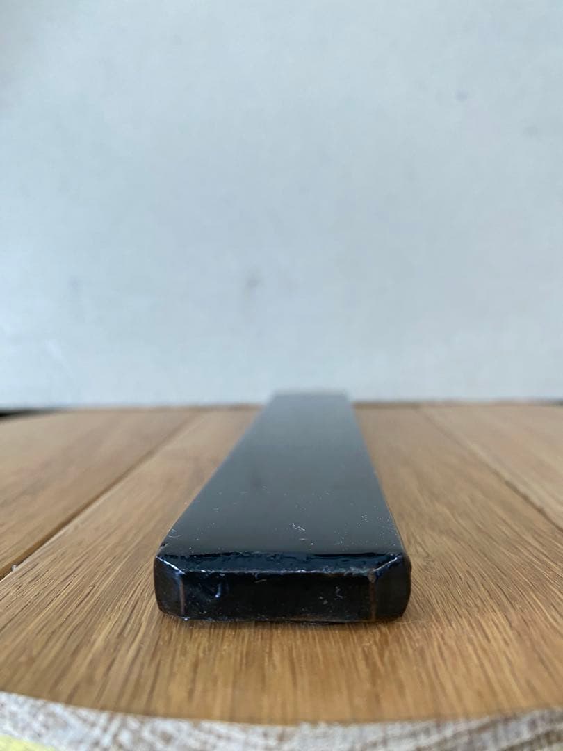 漆ハケ　刷毛庄30粍　手持ち部漆塗り済み