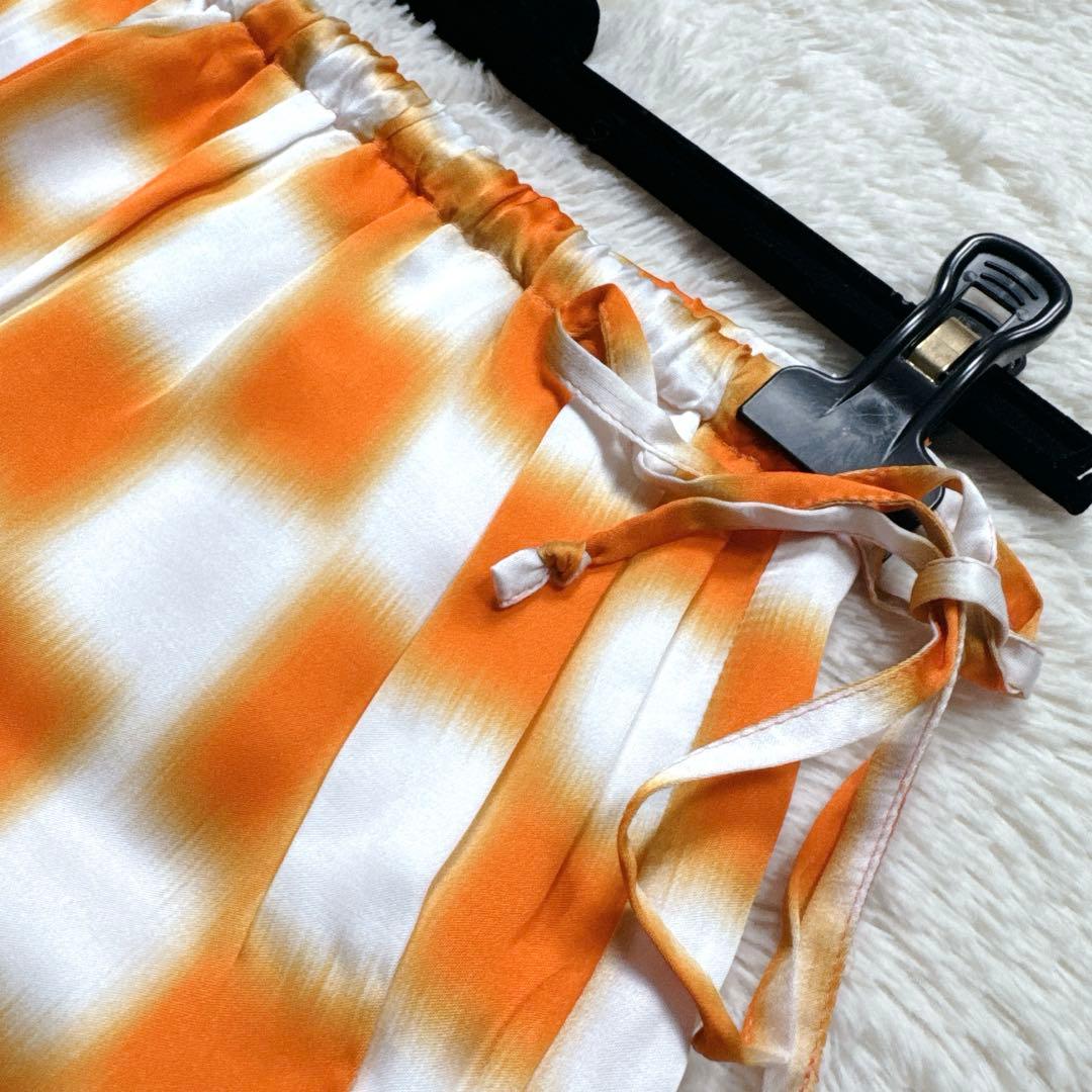 極美品 Dries Van Noten チェック柄 スカート 34 総柄