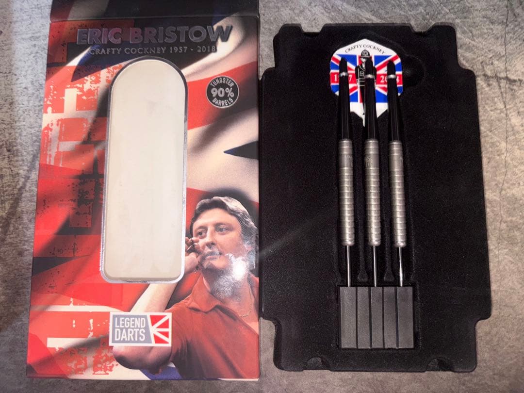 LEGEND DARTS ERIC BRISTOW 22g セット