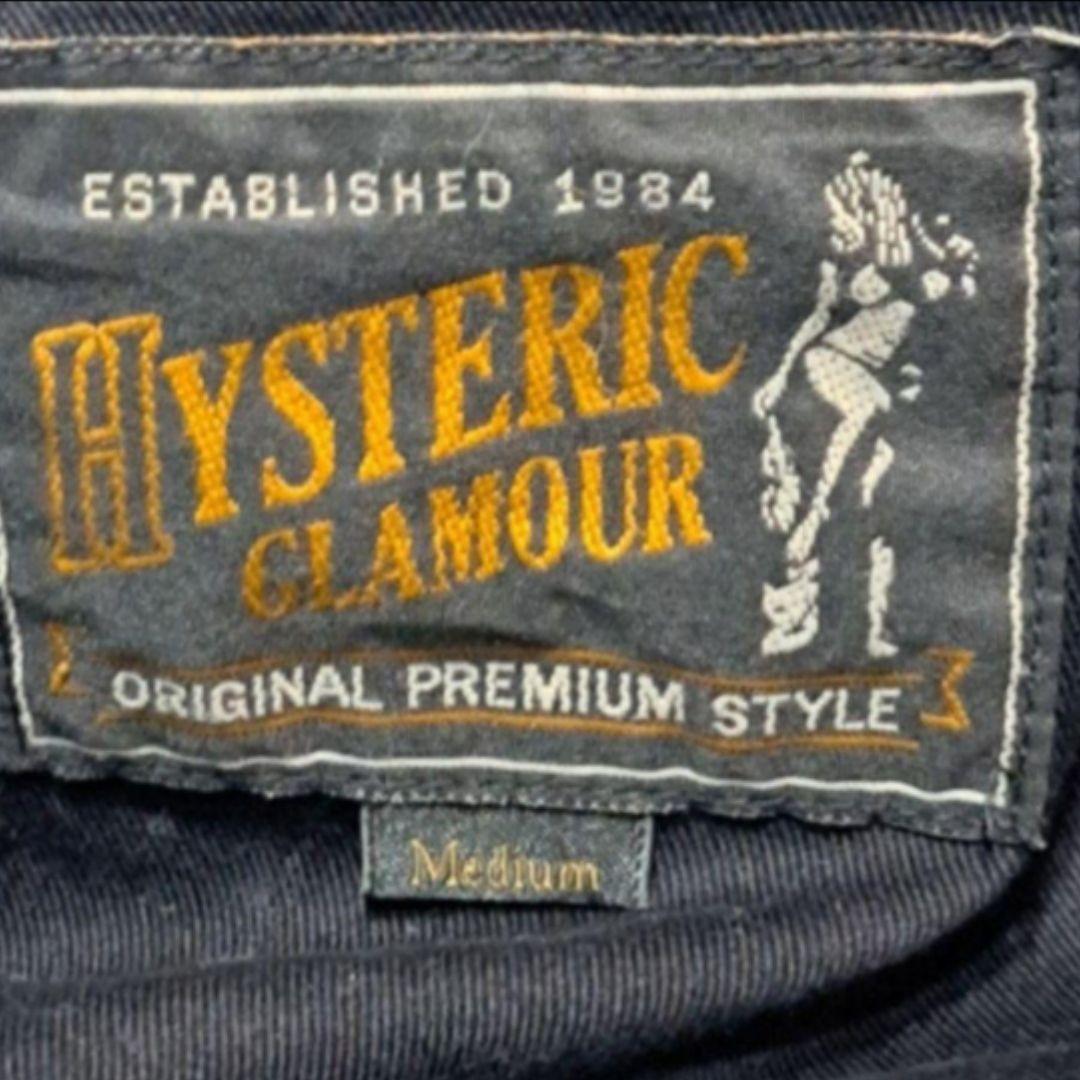 定価10万　ヒステリックグラマー　ラムレザー　シングルライダースジャケット　Ｍ