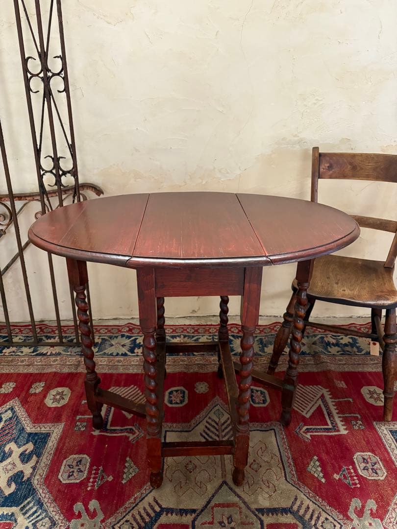 ゲートレッグテーブル/バタフライテーブル　アンティーク