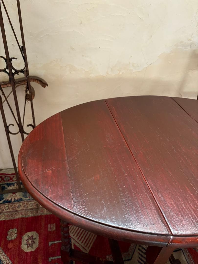 ゲートレッグテーブル/バタフライテーブル　アンティーク