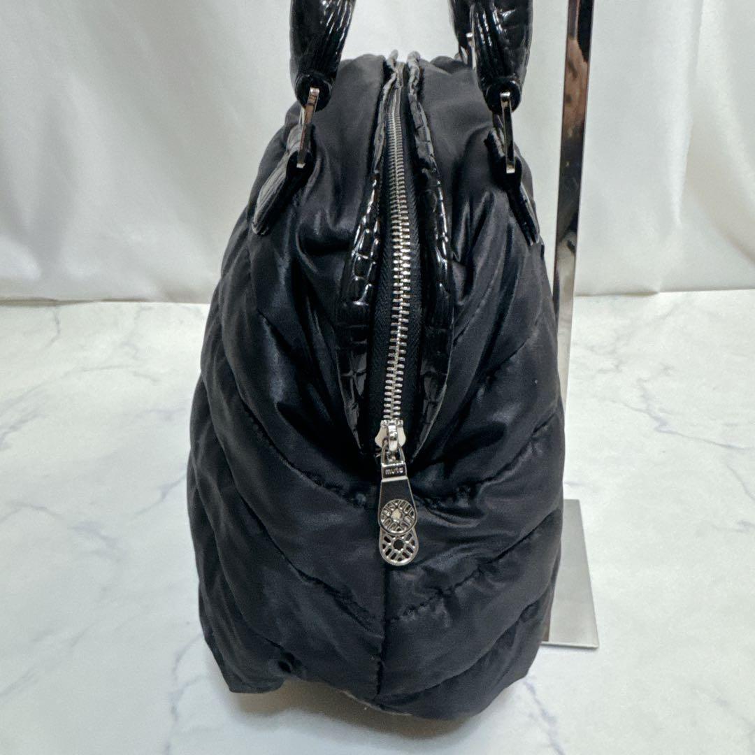 ✨稀少5✨muta ムータ バッグ ハンドバッグ キルティング ナイロン 5