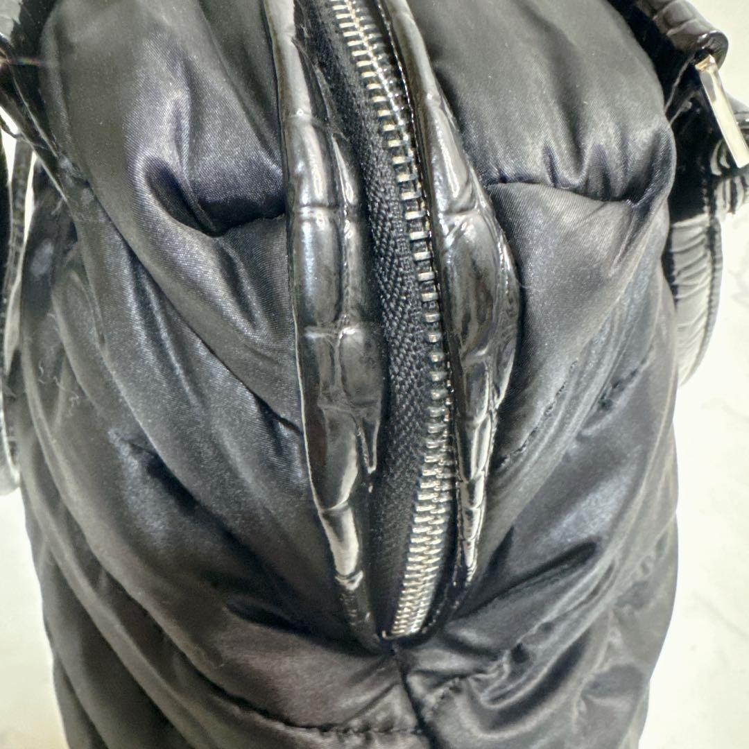 ✨稀少5✨muta ムータ バッグ ハンドバッグ キルティング ナイロン 5