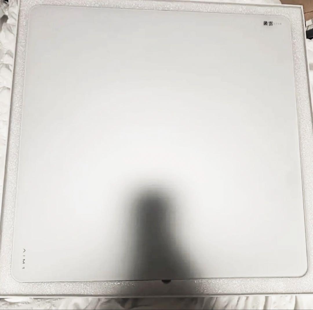 AIM1叢雲 ガラスマウスパッド ホワイト