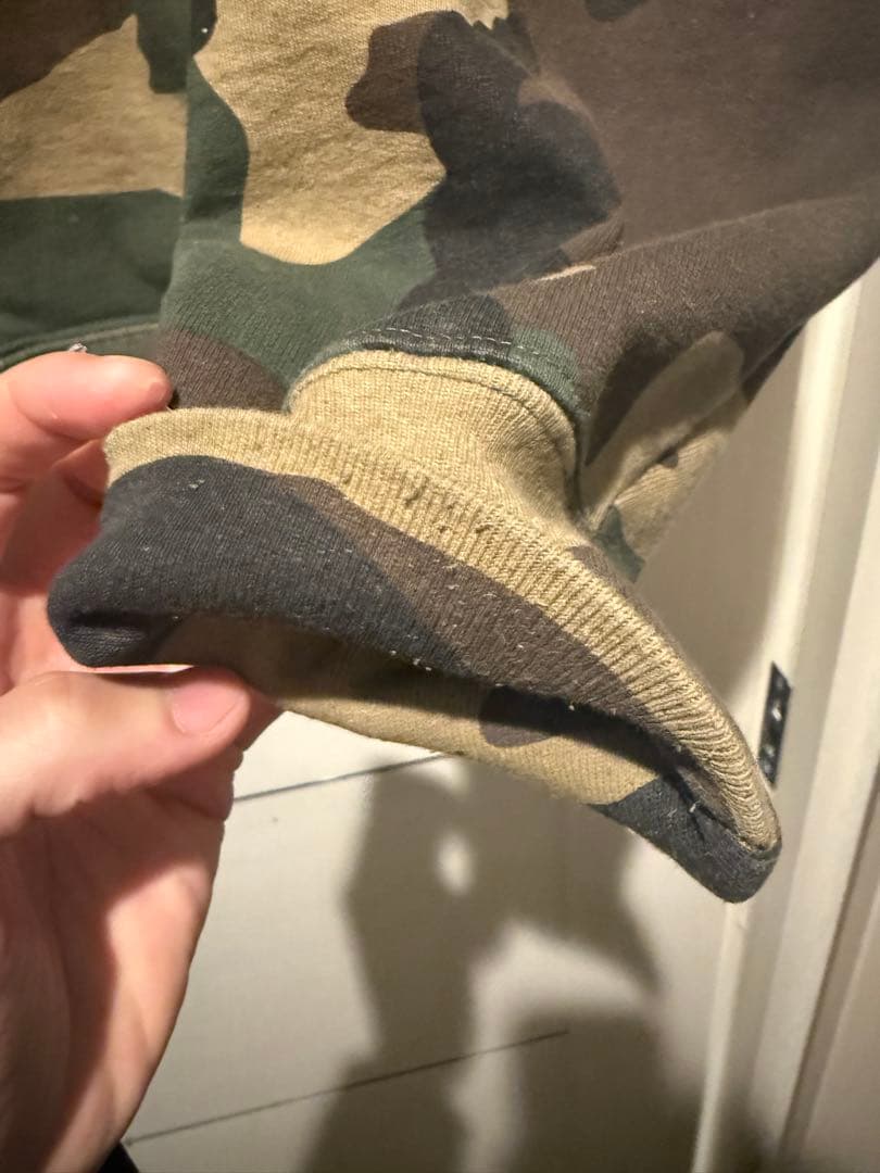 Supreme 迷彩 フルジップパーカー