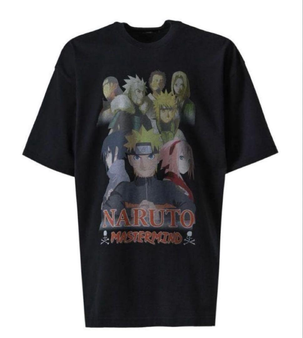 マスターマインドジャパン✖️ナルト　ヴィンテージ加工Tシャツ L world