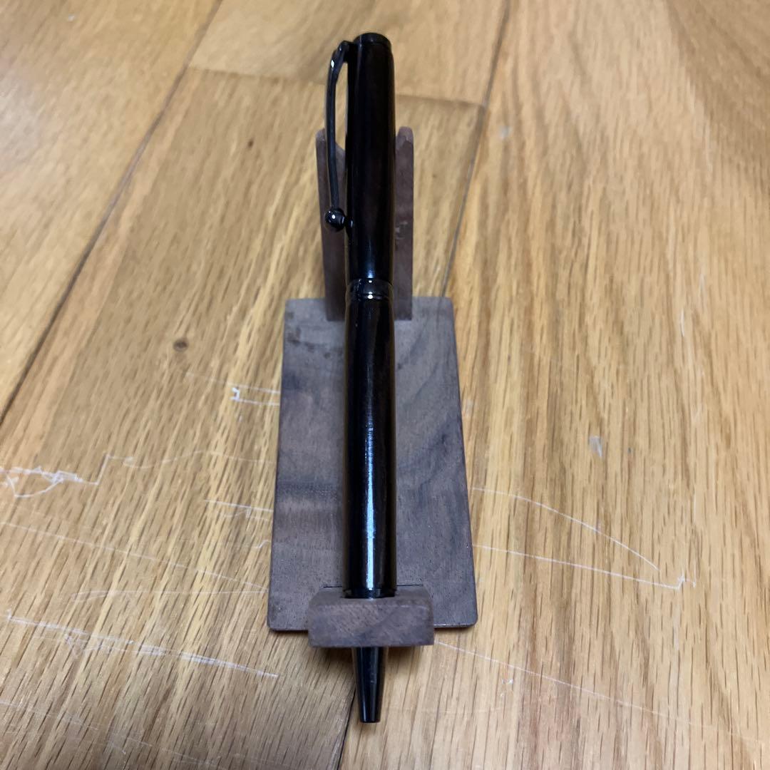 新作ボールペン　黒檀