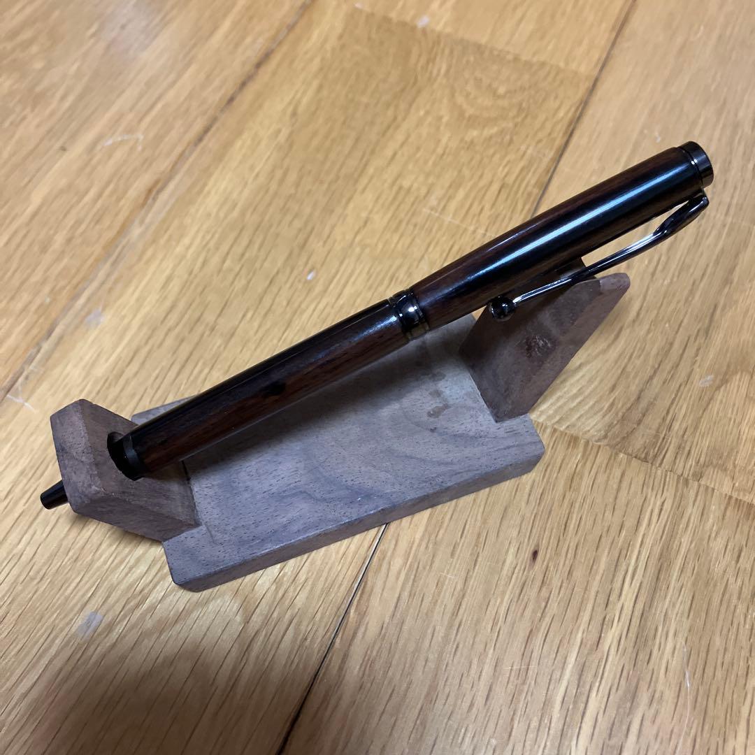新作ボールペン　黒檀