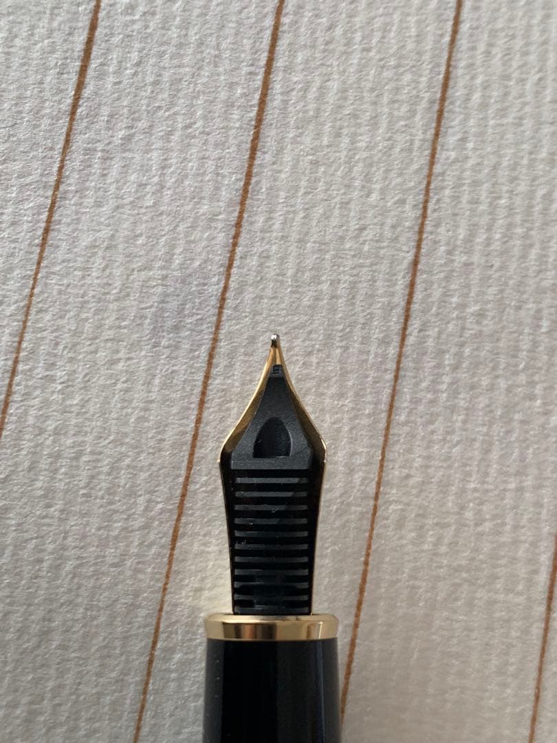 【極美品】モンブラン 万年筆 NO.144 2本セット レザーペンケース付き