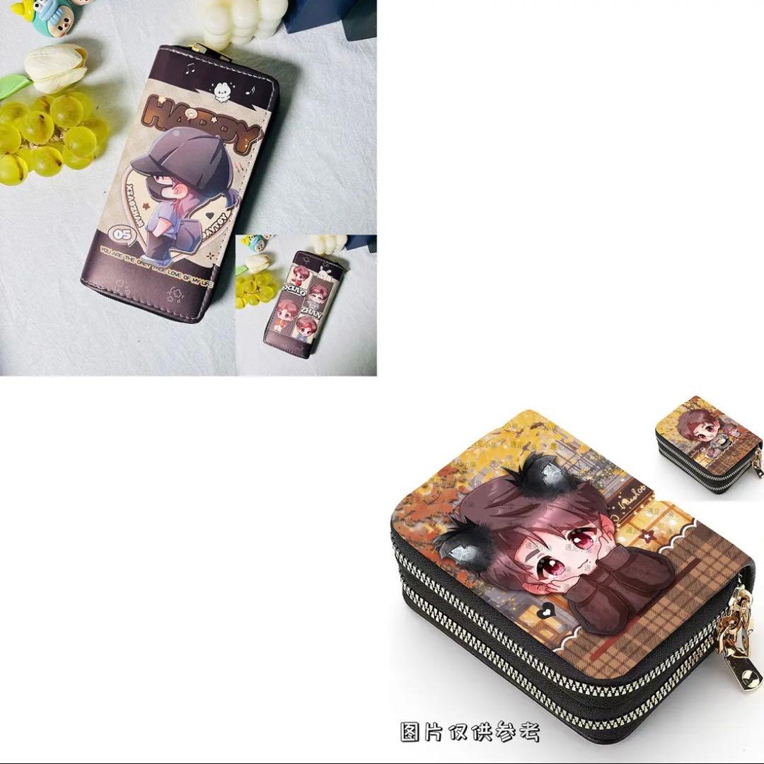 肖戦 PUレザー長財布& コンパクト財布 4セット❣️確認用❣️1224