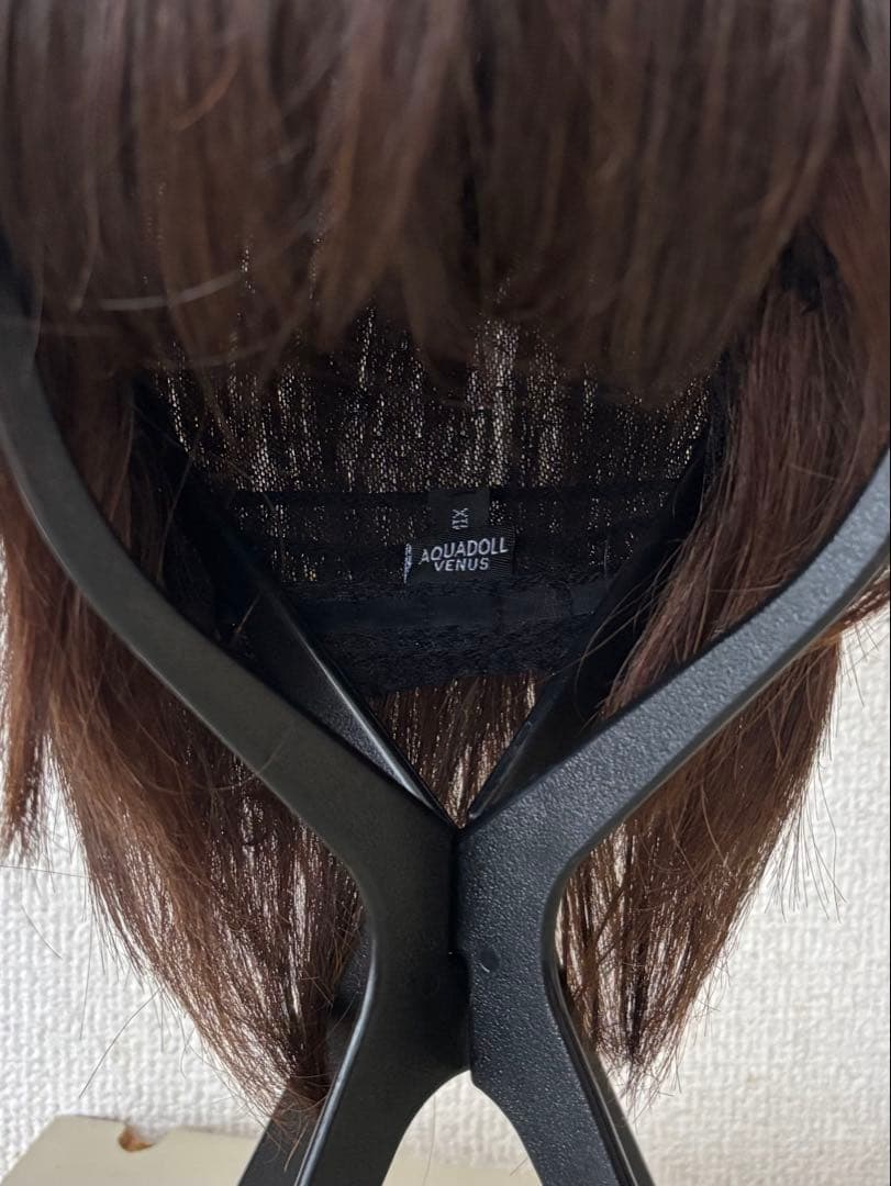 アクアドール　ヴィーナスショート人毛MIX☆ショコラブラック　CBKM