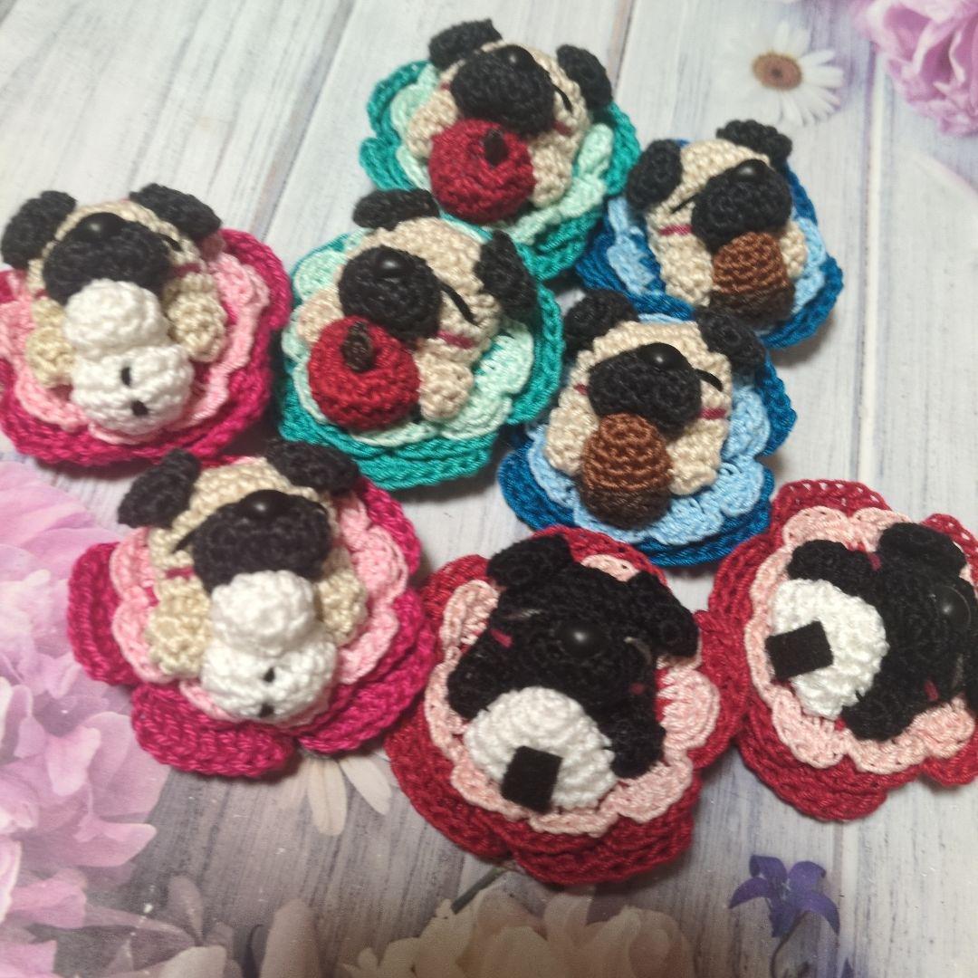 花付きあみぐるみ　39個