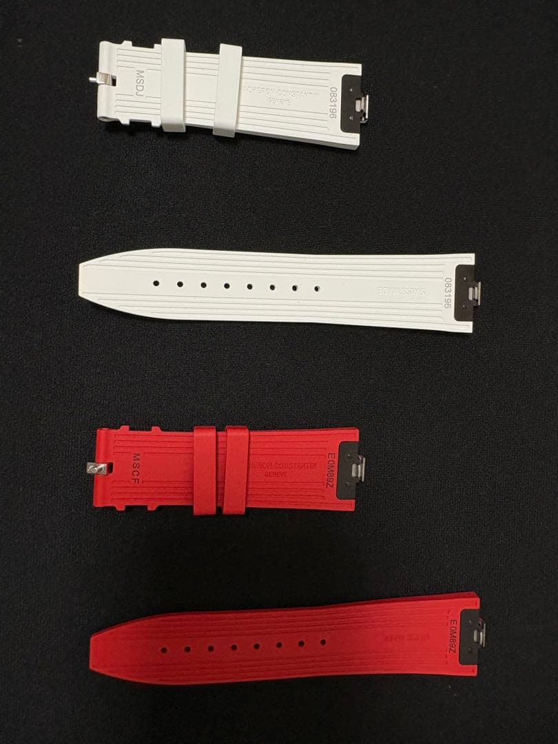 【ブティック購入品】ヴァシュロンコンスタンタン　ラバーベルト　オーヴァーシーズ