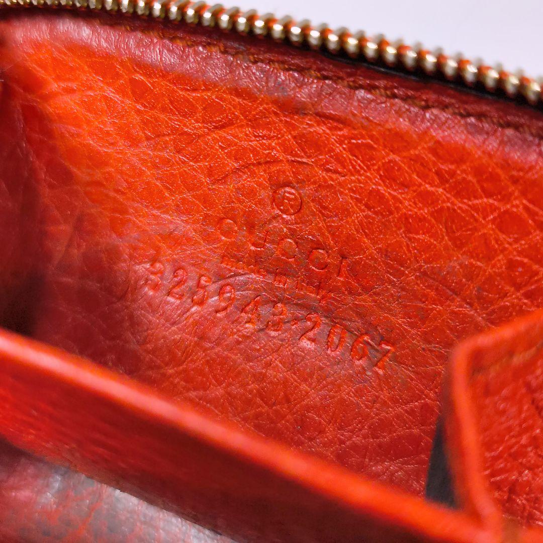 GUCCI　グッチ　インターロッキングG　キーホルダー付　ケース　ソーホー